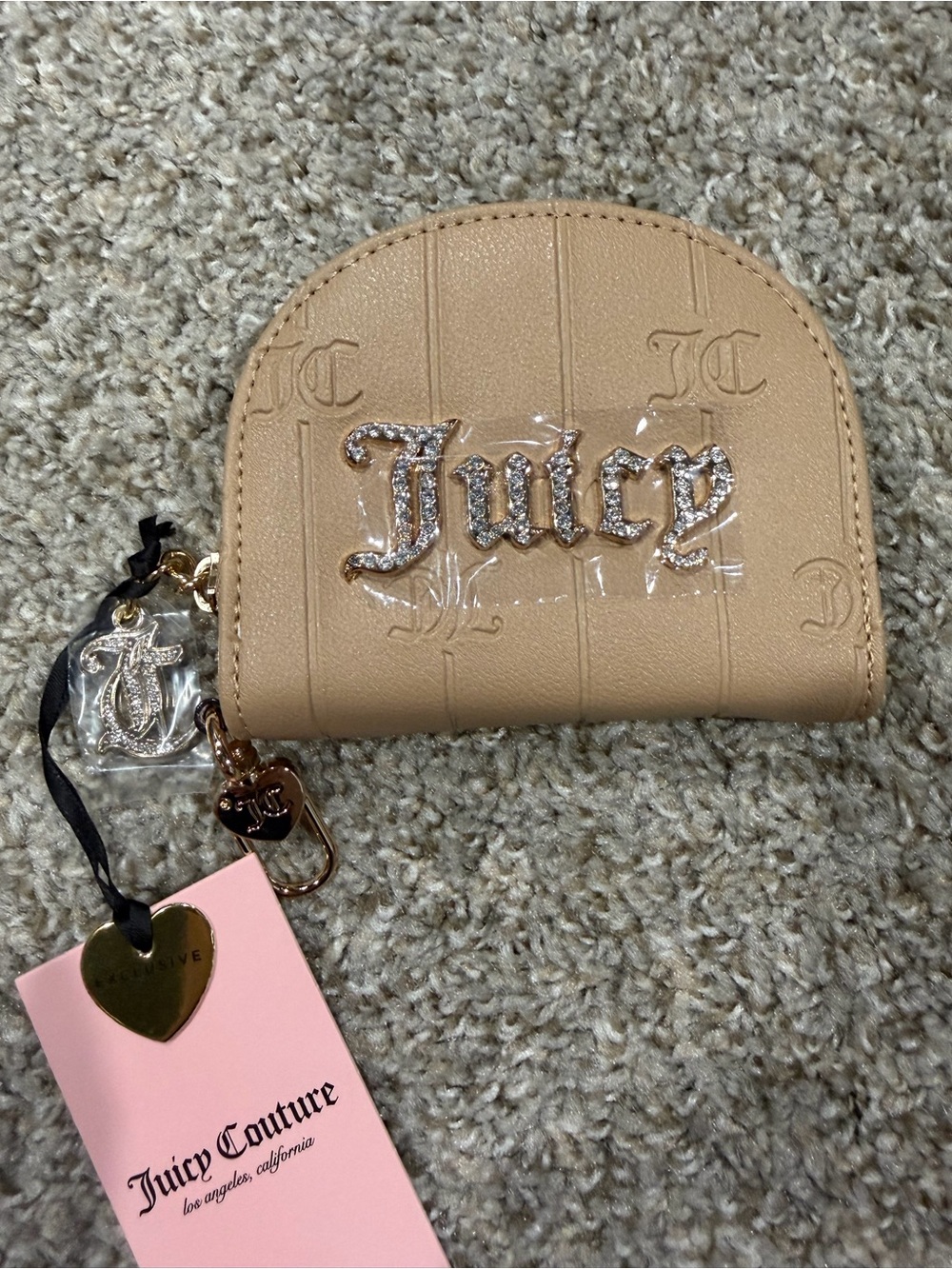 Juicy Couture Tan Wallet NEW